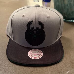 Bucks Gray and Black Adjustable Fit Cap
